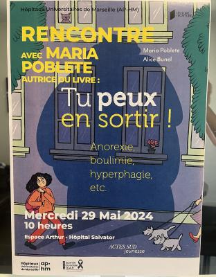 Rencontre littéraire à l'hôpital